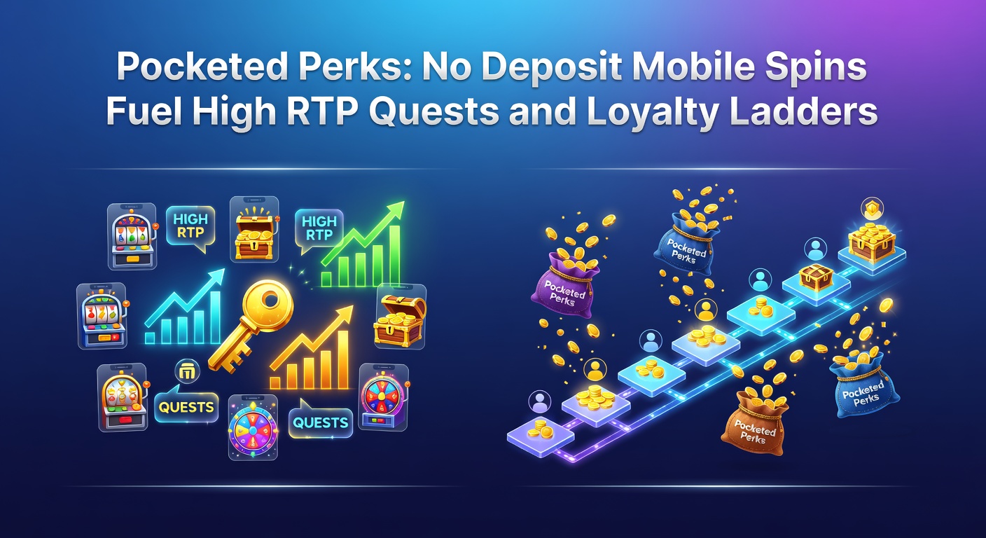 Close-up of loyalty ladder graphic on a mobile app, illustrating tier progression from no-deposit spins to VIP perks alongside RTP slot reels spinning