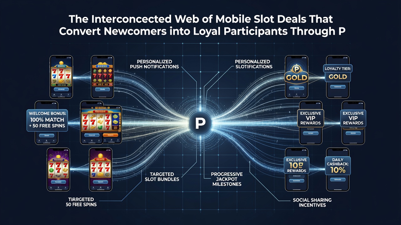 Progression chart of mobile slot loyalty tiers and reward escalations